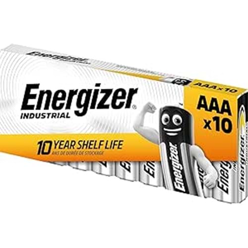 Energizer Indusdtrial ALK. 1.5V AAA 10'Lu Pil