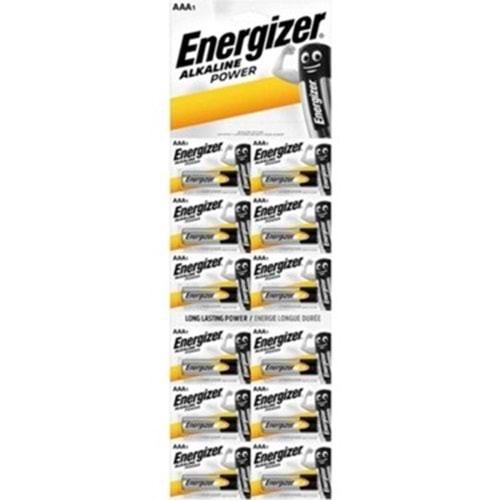 Energizer ALK POWER 1.5V AAA 12'Li Pil