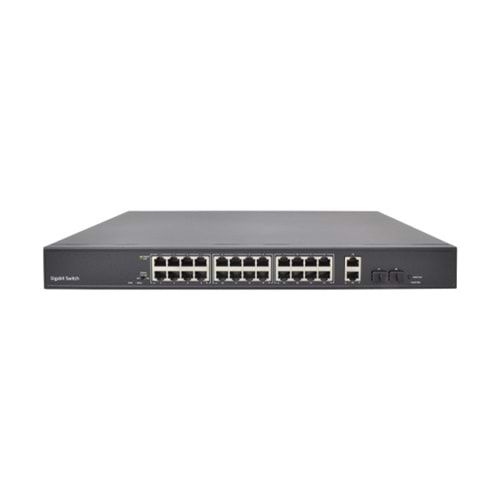 Starboard PS19G-162ES-200 16 Port Gigabit PoE / 2 Port Gigabit RJ45 / 2 Port SFP Uplink 200W Yönetilemez Switch