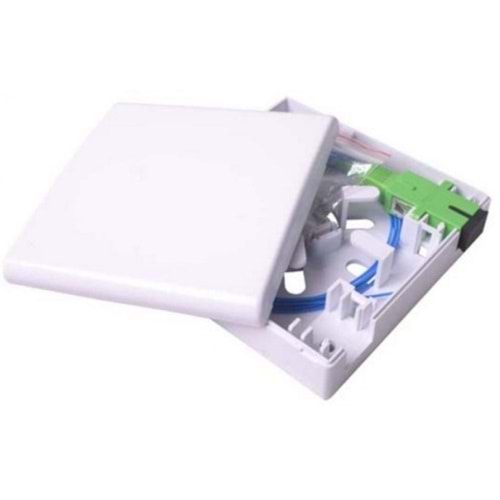 Fiber Ek Kutusu 2 PORT Simplex Bina İçi