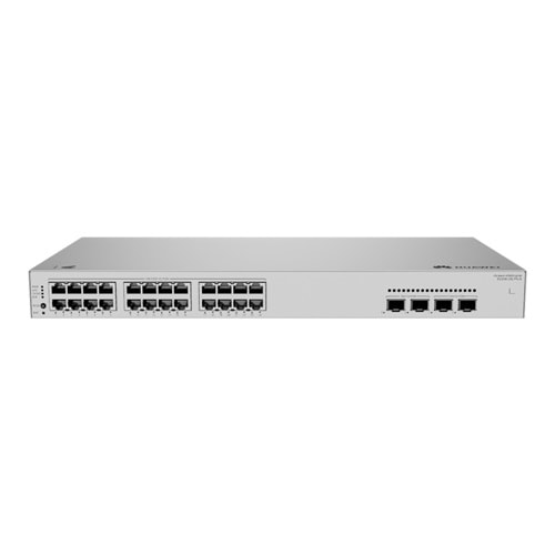 Huawei eKitEngine S220S-24LP4JX 24GE PoE+ 195W, 2x 2,5G + 2x 10G SFP Layer 2 Yönetilebilir Switch
