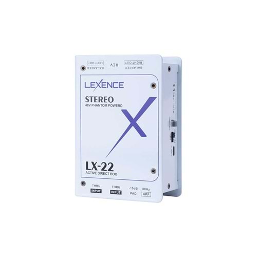 LX-22 Active Stereo DI Box