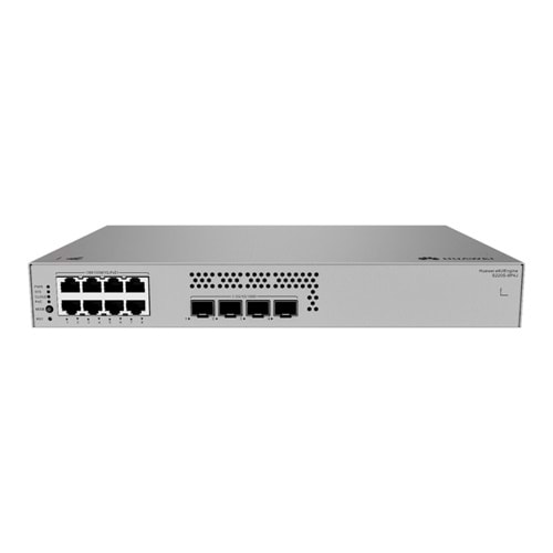 Huawei eKitEngine S220S-8P4J 8 Port Gigabit PoE+/ 4 Port 2,5G SFP Layer 2 Yönetilebilir Switch