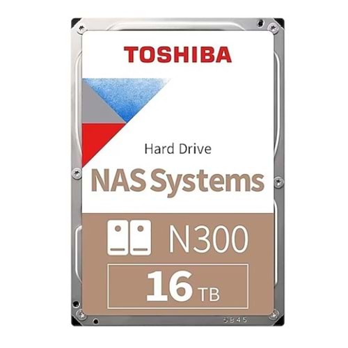 Toshiba 16 TB N300 HDWG51GUZSVA SATA 3.0 7200 RPM 3.5