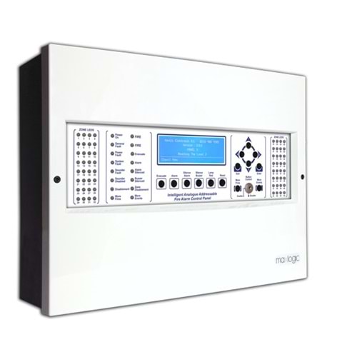 Maxlogic ML-1231 Yangın Alarm Santrali 1 Loop 127 Adres