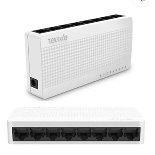 Tenda S108 8 Port 10/100 Mbps Yönetilemez Switch