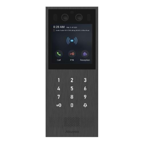Akuvox S532 Şifre Kart Okuyuculu Zil Paneli