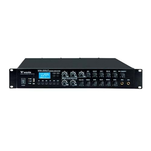 Westa WM-350UT - Mixer Amfi 350Watt/100Volt - 6 Zone