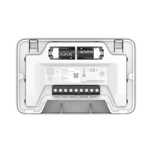 Ajax EN54 I/O Kablosuz İki Girişli Ve İki Çıkışlı (2x2) Adreslenebilir Modül - BEYAZEN54 I/O