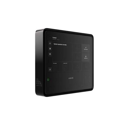 Ajax EN54 Fire Hub Kablosuz Yangın Algılama Paneli - SİYAH