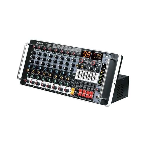 Decon DM-12FX 12 Kanal Deck Mixer USB, Bluetooth, Ekolu