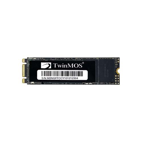 Twınmos 512GB 580/550MB/s 4mm M.2 2280 SATA 3.0 SSD NGFFFGBM2280 3D-NAND