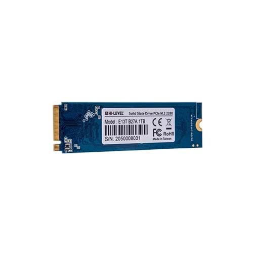HI-Level 1TB 3300/3100MB/s M2 NVME PCI-E G3X4 SSD HLV-M2PCIeSSD2280/1T