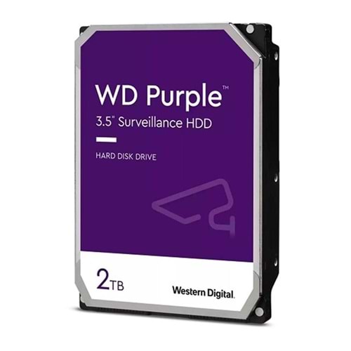 WD Purple 2TB 5400RPM 64MB SATA3 WD23PURZ 7/24 HDD