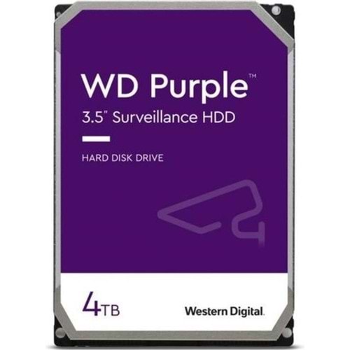 WD Purple 4TB 5400RPM 256MB SATA3 WD43PURZ 7/24 HDD