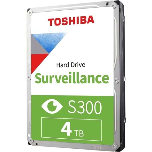 Toshiba S300 4TB 5400RPM 256MB SATA3 HDWT840UZSVA 7/24 HDD Resmi Disti Garantili