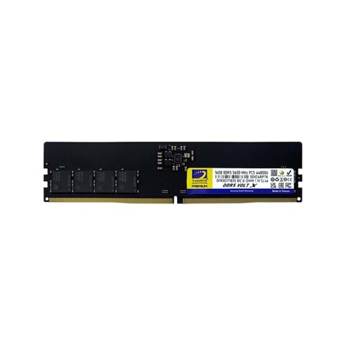 Twınmos 16GB 5600MHz DDR5 PC RAM TMD516GB5600U46WO