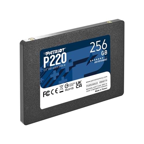 Patrıot P220 256GB 550/490MB/s 2.5