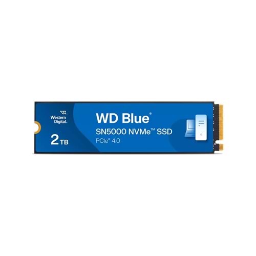 WD Blue SN5000 2TB 5150/4950MB/s PCIE 4.0 NVME SSD WDS200T4B0E