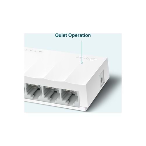 TP-Lınk LS1005 5 Port 10/100 Yonetılemez Desktop Swıtch Plastik Kasa