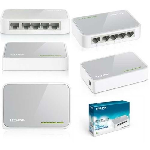 TP-Lınk TL-SF1005D 5 Port 10/100 Fast Ethernet Desktop Swıtch