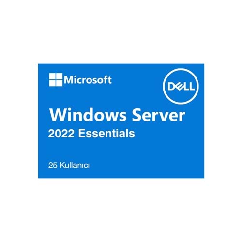 Mıcrosoft Wındows 2022 Server Essentıals Rok Dell Server Yazılımı W2K22ESN-ROK