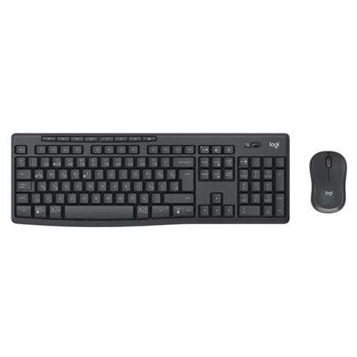 Logıtech MK370 Türkçe Kablosuz Kurumsal Siyah 920-012074 Q Klavye+Mouse