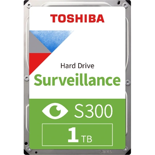 Toshiba Surveillance HDD 1 TB S300 64MB 7/24 Güvenlik Diski