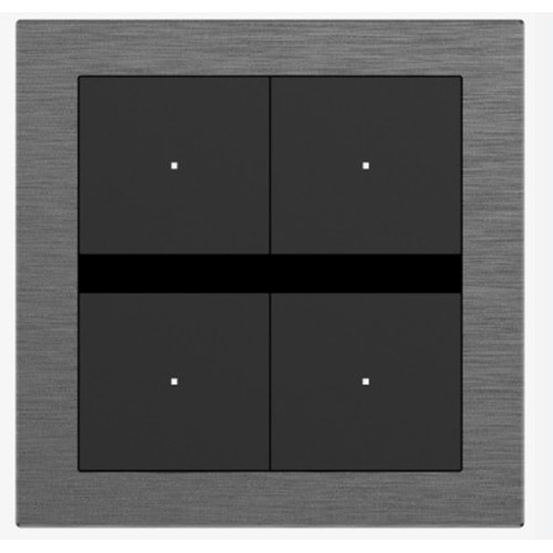 Akubela K32-B4-EU Single 4-Button Switch KNX