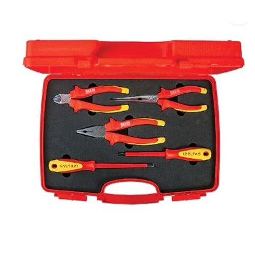 İzeltaş 8795 1000 V 5 Parça İzoleli Elektrikçi Seti