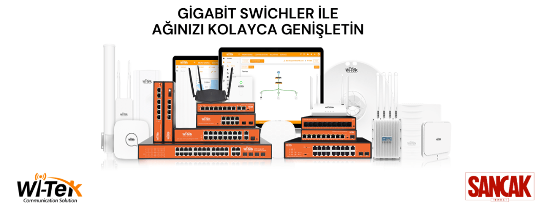 Wi-Tek Ürünleri Stoklarda