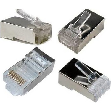 RJ45 JAK METAL CAT6 100 LÜK PAKET
