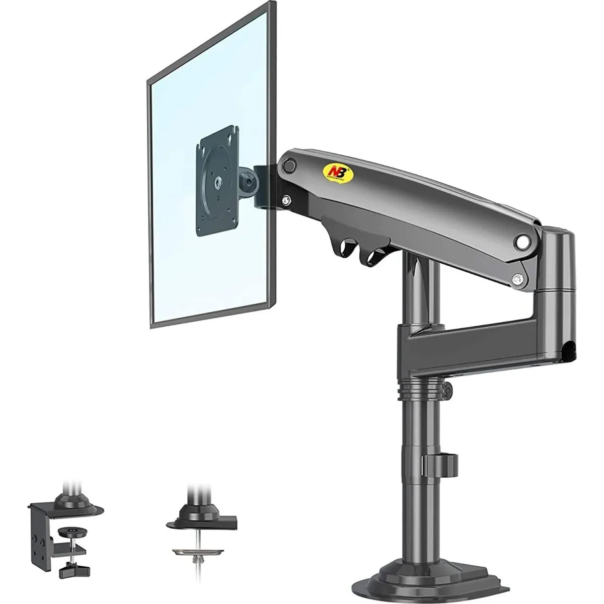 VONTECH North Bayou MNT04 75X75 H100 Mnt04 22-35inç Lcd Led Monitör Tutucu Amortisörlü Vesa Monitör Standı TYC00417173023