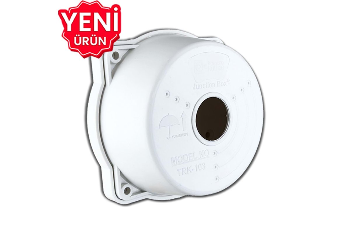 KAMERA KUTUSU TRK-103 MİNİ BEYAZ (TABAN DAHİL)