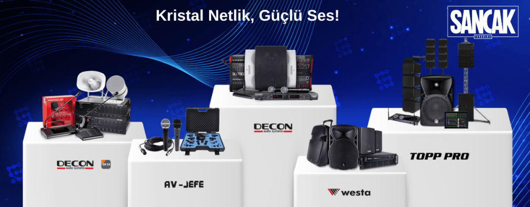 Ses Sistemlerinde Güçlü Stok ve Tecrübe