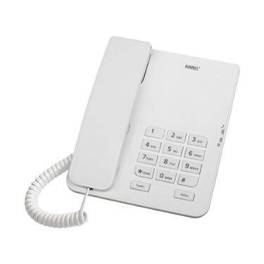 KAREL TM140 ANALOG TELEFON BEYAZ