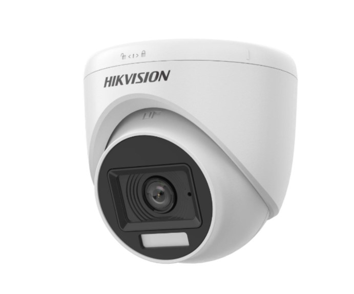 Hikvision DS-2CE76D0T-LPFS 2MP Smart Hybrid Light Audio Fixed Turret Camera