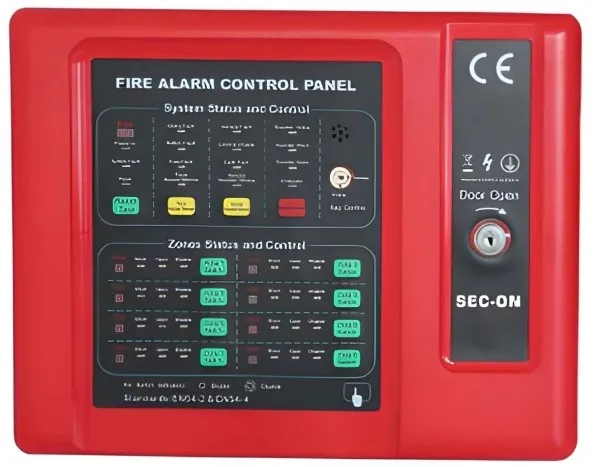 SEC-ON SC-CFP2166-8  8 Zone Konvansiyonel Yangın Alarm Paneli2