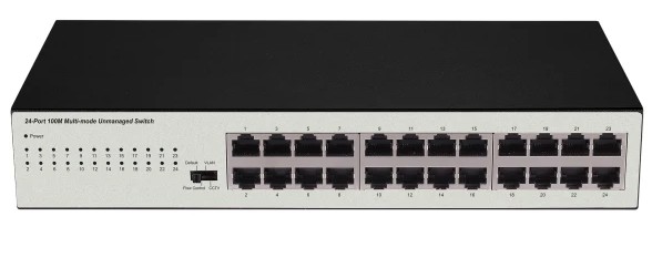 BDCOM S1024C 24 10/100M TX PORTS UNMANAGED