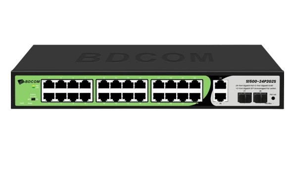 BDCOM S1500-24P2G2S 24XGE POE 2XGE RJ45 2XSFP 280W