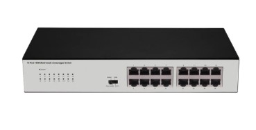 BDCOM S1016C 16 PO R T 10/100M R J45 UNMANAGED