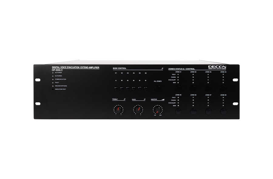 DECON DP-800LC - 8 Zone EVAC Genişleme Ünitesi