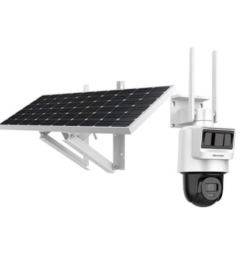 Hikvision DS-2DE2C400IWG-K/4G/C09210 4MP Pro Solar-powered Security PT Camera Setup