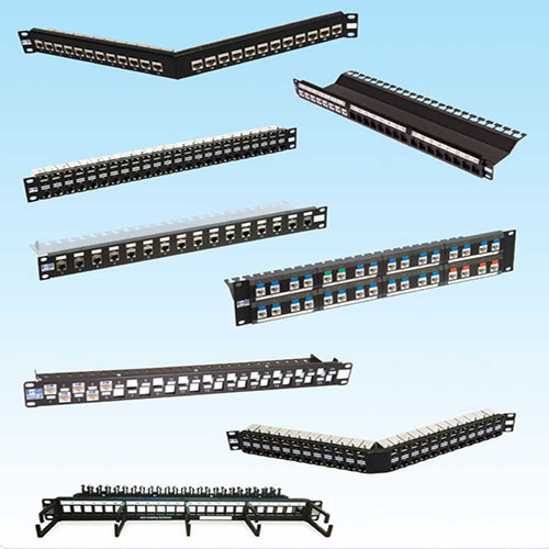 HCS 24 PORT PATCH PANEL P00-02450-1U UTP Boş 19 1U Panel