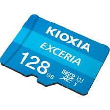 128 GB KIOXIA EXCERIA MICRO SDXC UHS-1 CLASS 10 100MB/s (LMEX1L128GG2)