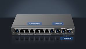 RUİJİE REYEE RG-ES210GS-P, 10-Port Gigabit Akıllı Bulut Yönetilen PoE Anahtar
