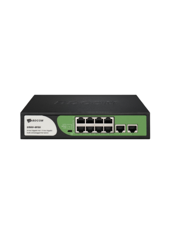 BDCOM S1500-8P2G 8XGE POE  2XGE UPLINK 90W
