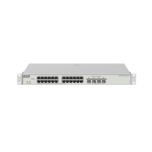 Ruijie Reyee RG-NBS3200-24GT4XS-P-V2 24 Port Gigabit PoE+ / 4 Port 10G SFP Uplink 370W Layer 2+ Yönetilebilir Switch
