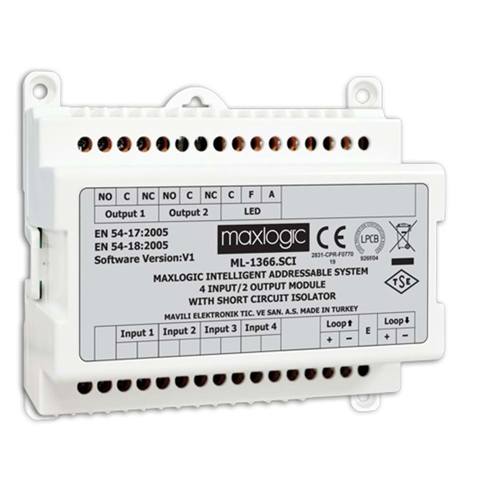 Maxlogic ML-1361 Adresli Role Modülü 1 Çıkış