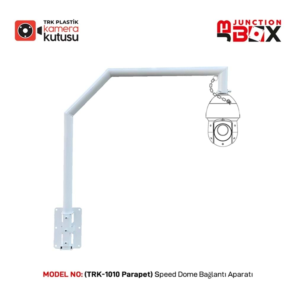 Kamera Kutusu TRK-1010 Parapet Metal Speed Dome Bağlantı Aparatı